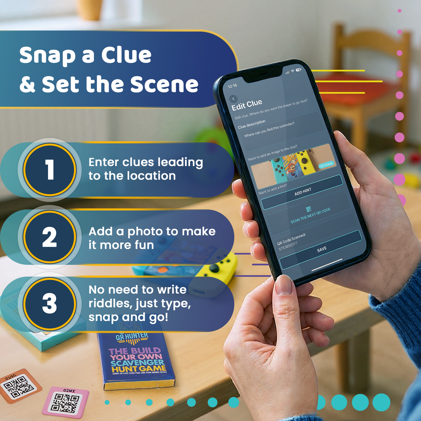 QR Hunter | The Build Your Own Scavenger Hunt Game