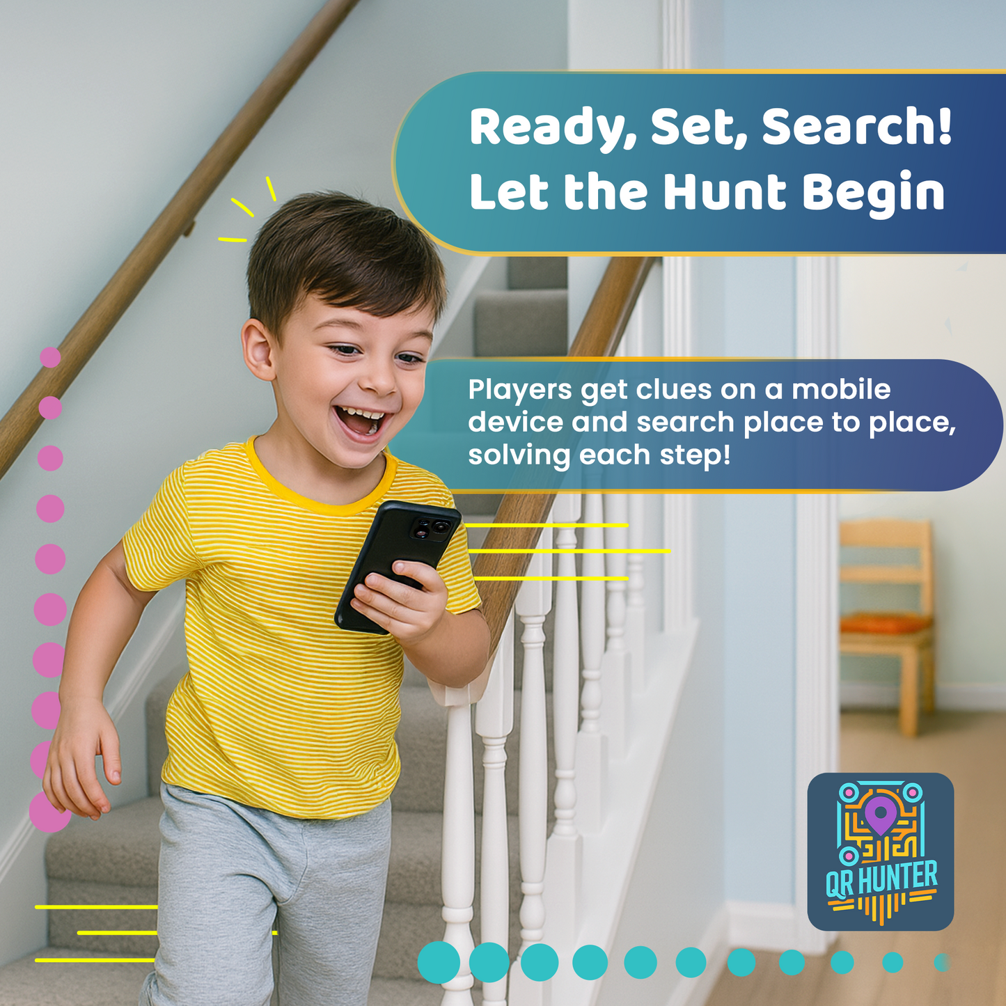 QR Hunter | The Build Your Own Scavenger Hunt Game