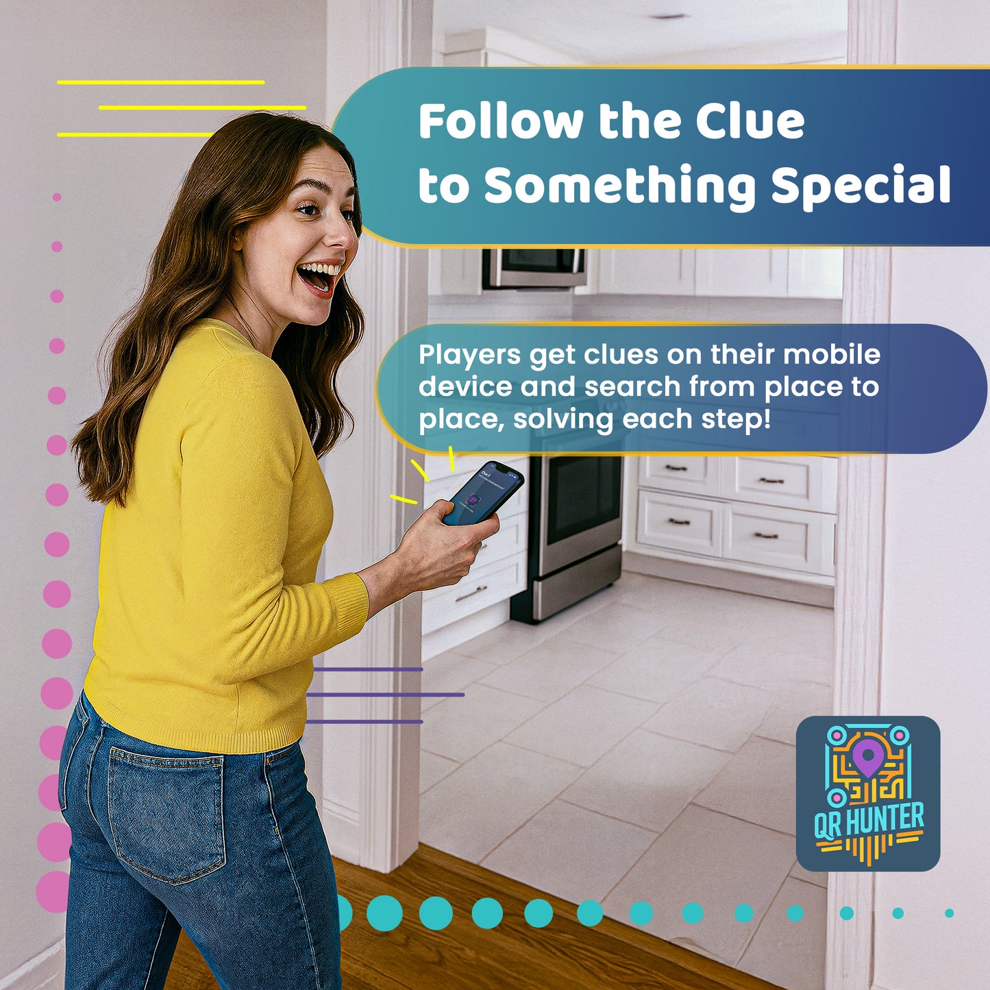 QR Hunter | The Build Your Own Scavenger Hunt Game